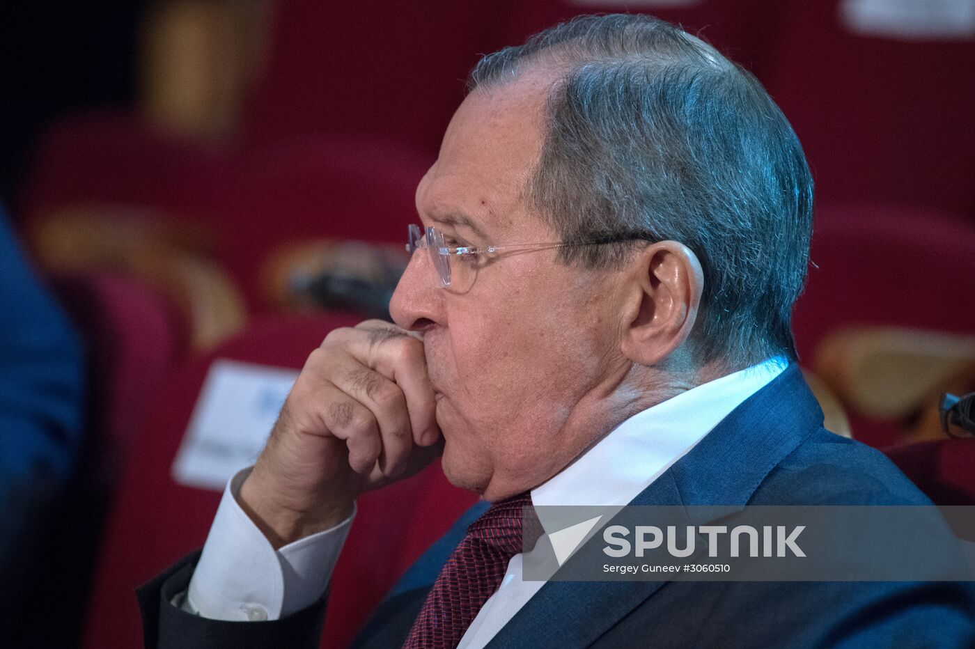 Russian President Vladimir Putin visits The Arctic: Territory of Dialogue international forum