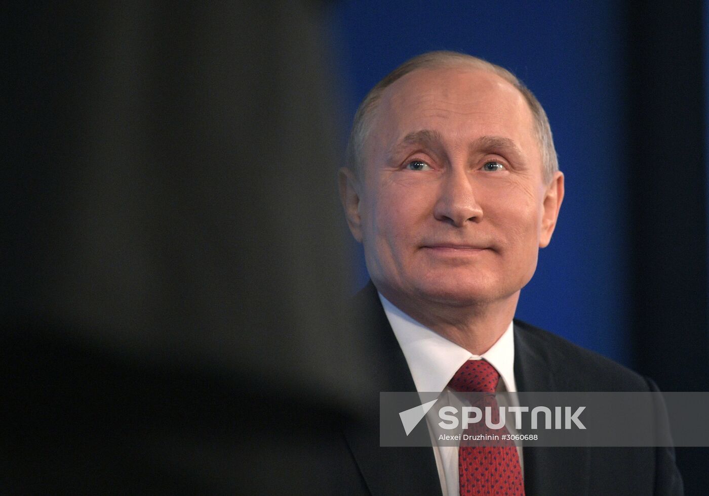 Russian President Vladimir Putin visits The Arctic: Territory of Dialogue international forum