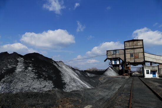 Kalinovskaya-Vostochnaya mine in Donetsk region