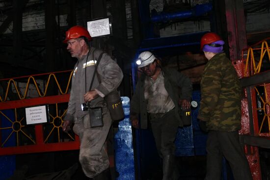 Kalinovskaya-Vostochnaya mine in Donetsk region