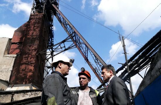 Kalinovskaya-Vostochnaya mine in Donetsk region