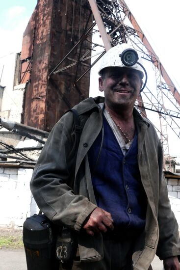 Kalinovskaya-Vostochnaya mine in Donetsk region