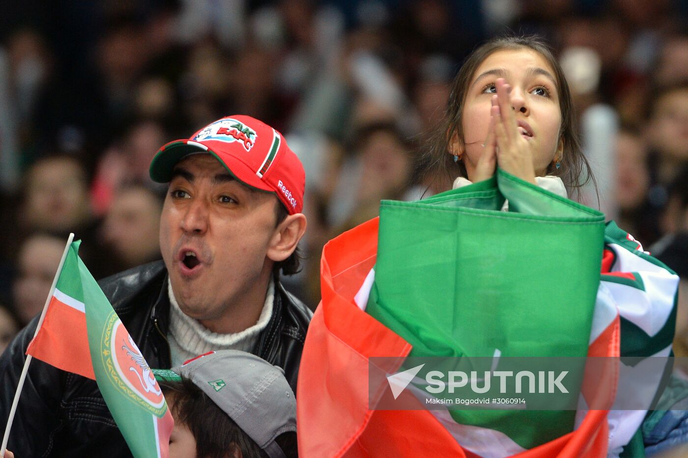 Ice hockey. KHL. Ak Bars vs. Metallurg Magnitogorsk