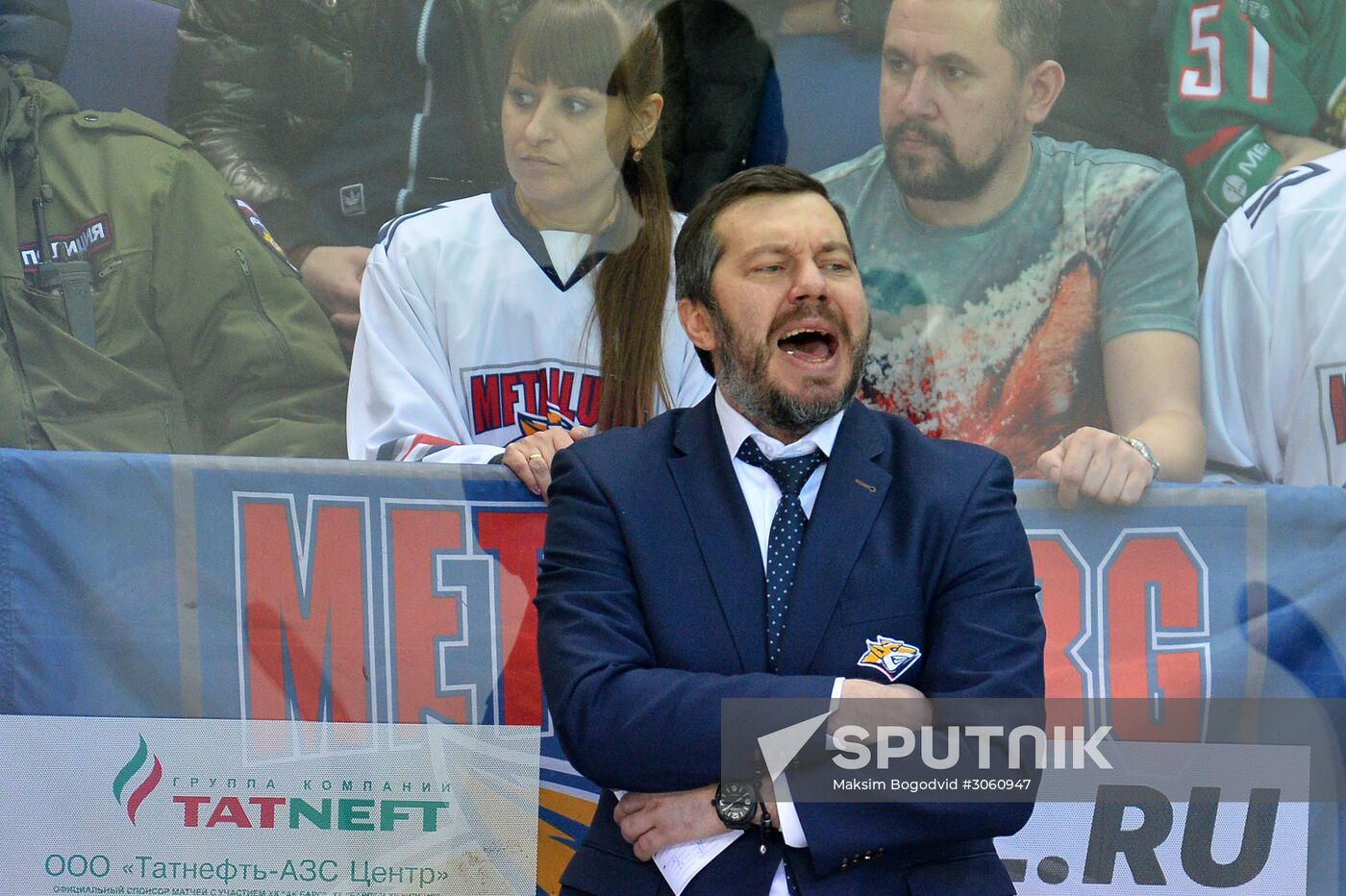 Ice hockey. KHL. Ak Bars vs. Metallurg Magnitogorsk