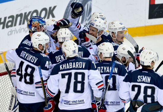 Ice hockey. KHL. Ak Bars vs. Metallurg Magnitogorsk