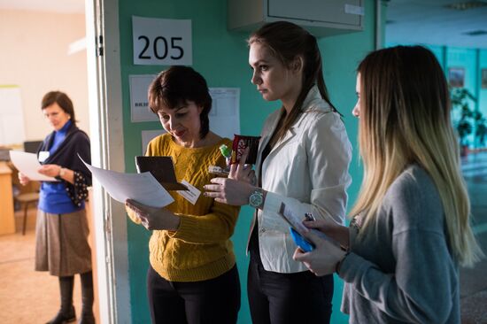 Early Unified State Examinations begin in Omsk