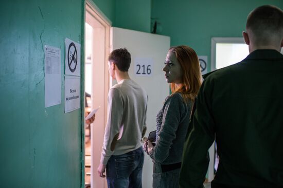 Early Unified State Examinations begin in Omsk