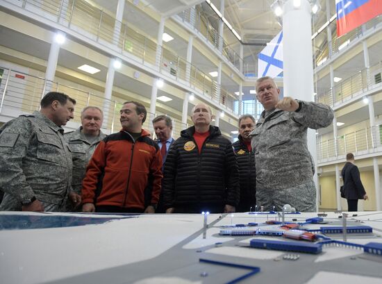 President Vladimir Putin's and Prime Minister Dmitry Medvedev's visit to Northwestern Federal District