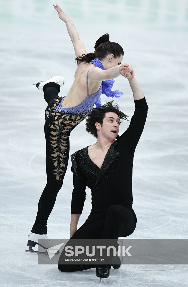 ISU Figure Skating Championships. Ice dance short program