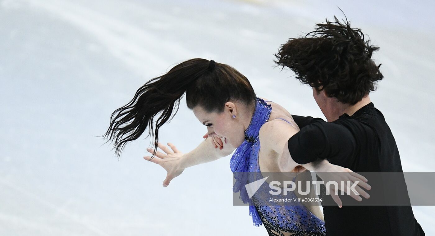 ISU Figure Skating Championships. Ice dance short program