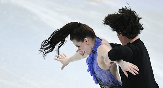 ISU Figure Skating Championships. Ice dance short program