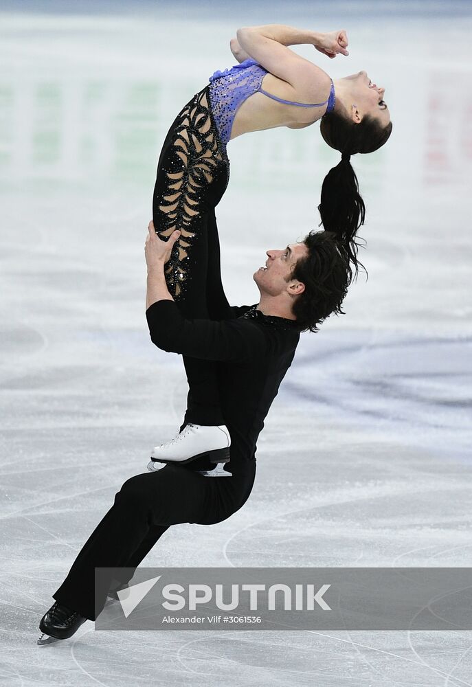 ISU Figure Skating Championships. Ice dance short program