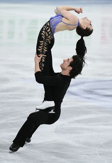 ISU Figure Skating Championships. Ice dance short program