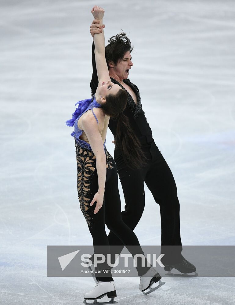 ISU Figure Skating Championships. Ice dance short program