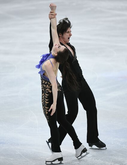 ISU Figure Skating Championships. Ice dance short program