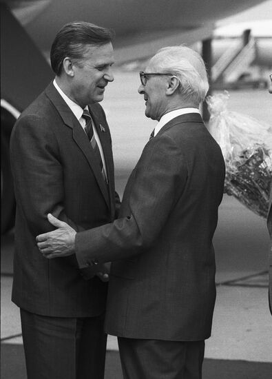 Ryzhkov and Honecker