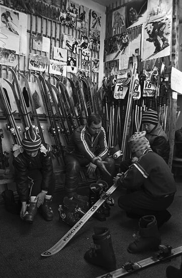 Siberian alpine skiing center