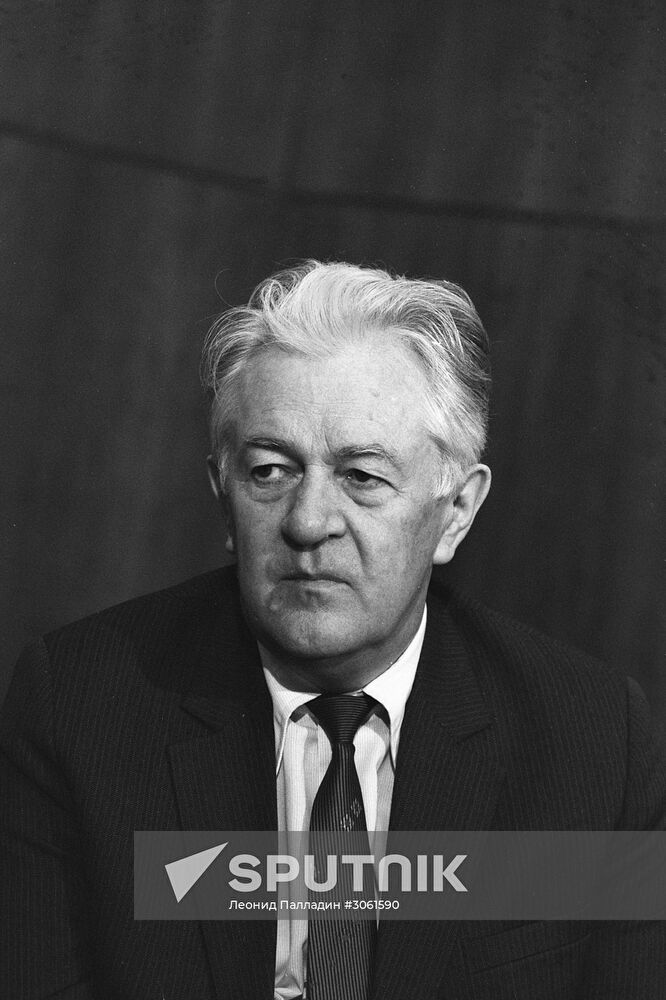Diplomat Anatoly Barkovsky