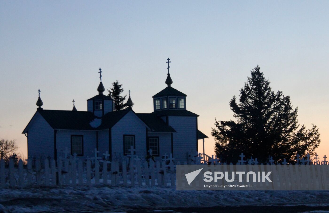 Alaska: communities of first Russian settlers