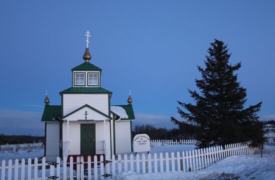 Alaska: communities of first Russian settlers