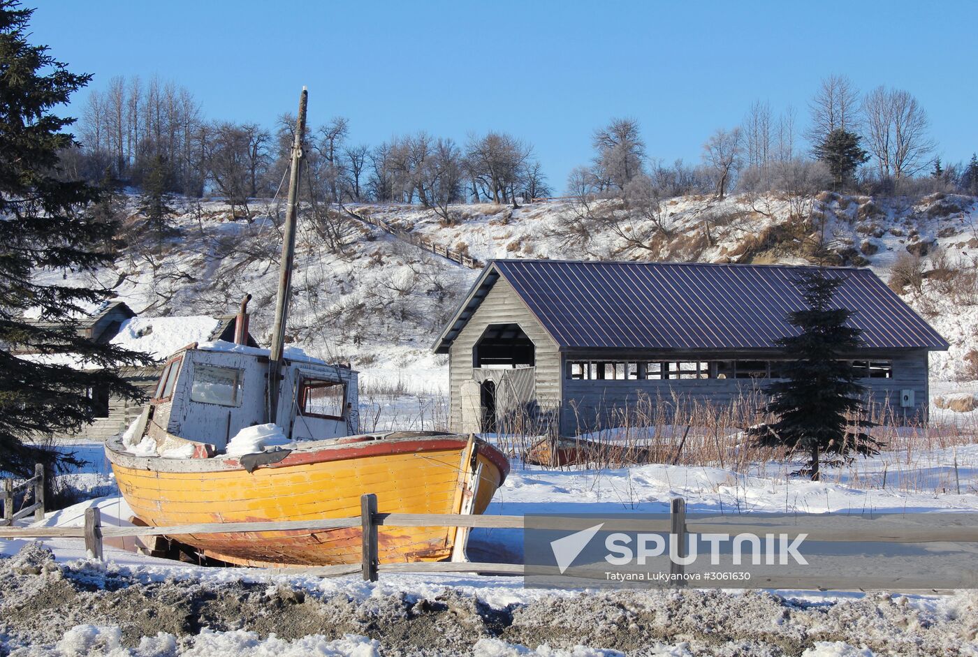Alaska: communities of first Russian settlers