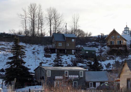 Alaska: communities of first Russian settlers