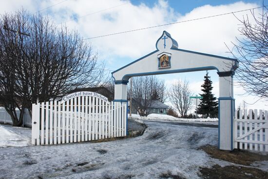 Alaska: communities of first Russian settlers