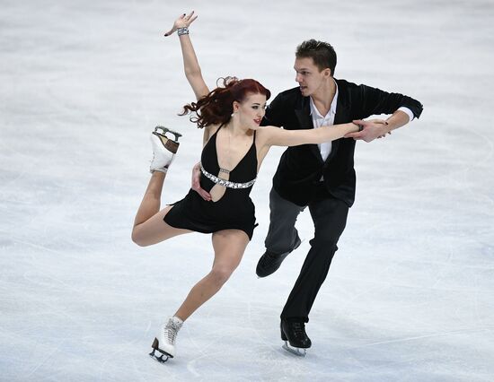 ISU Figure Skating Championships. Ice dance short program