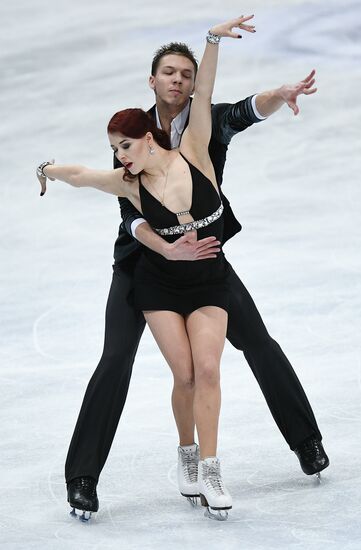 ISU Figure Skating Championships. Ice dance short program