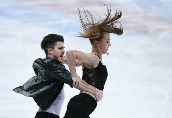 ISU Figure Skating Championships. Ice dance short program