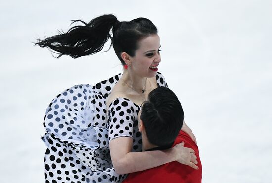 ISU Figure Skating Championships. Ice dance short program