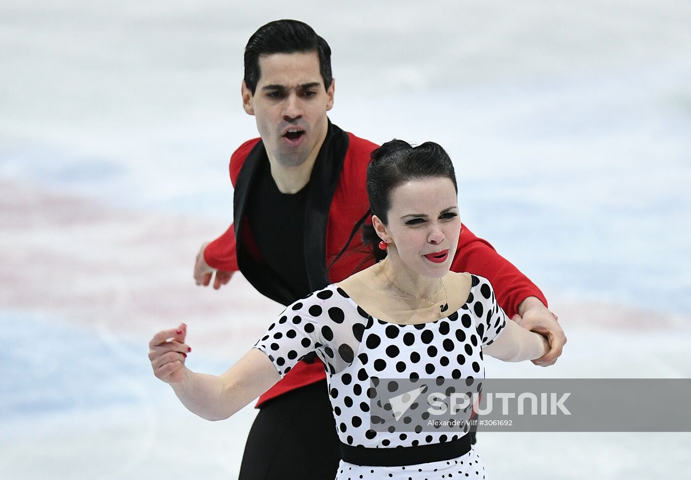ISU Figure Skating Championships. Ice dance short program