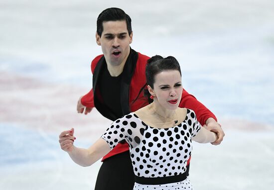 ISU Figure Skating Championships. Ice dance short program