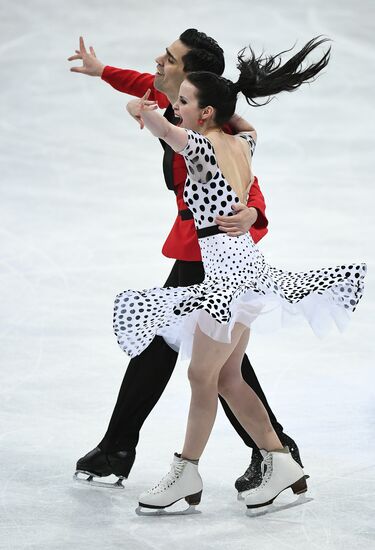 ISU Figure Skating Championships. Ice dance short program
