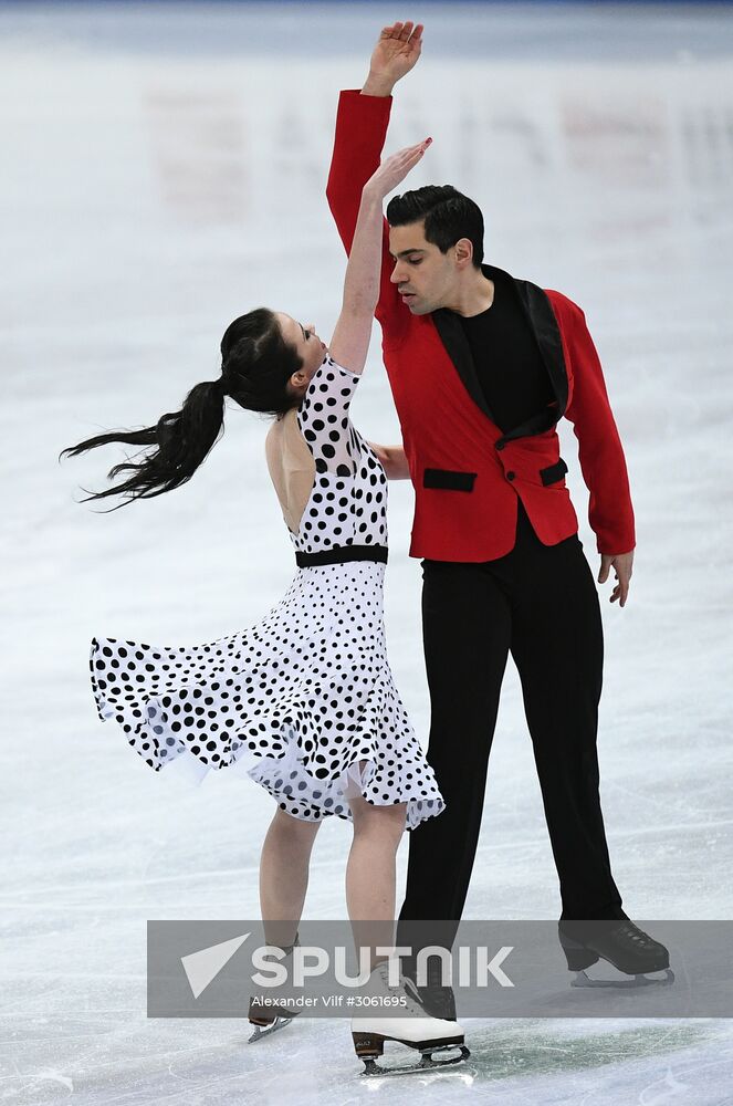 ISU Figure Skating Championships. Ice dance short program