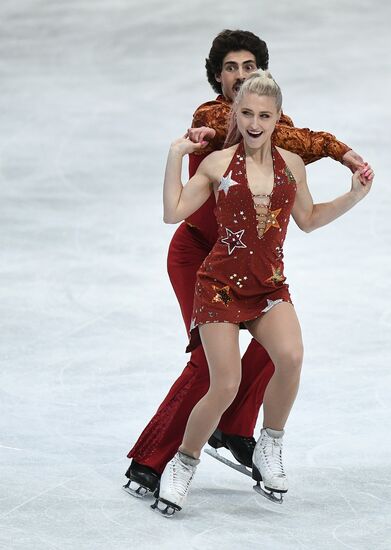 ISU Figure Skating Championships. Ice dance short program
