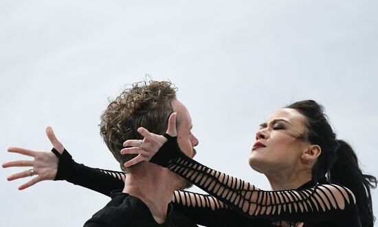 ISU Figure Skating Championships. Ice dance short program