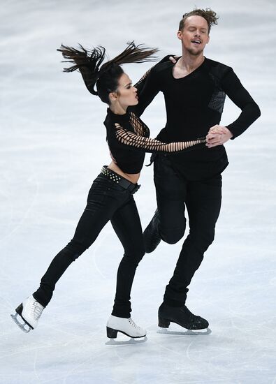 ISU Figure Skating Championships. Ice dance short program