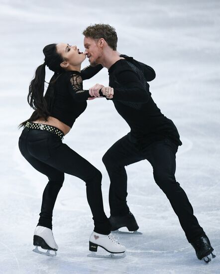 ISU Figure Skating Championships. Ice dance short program