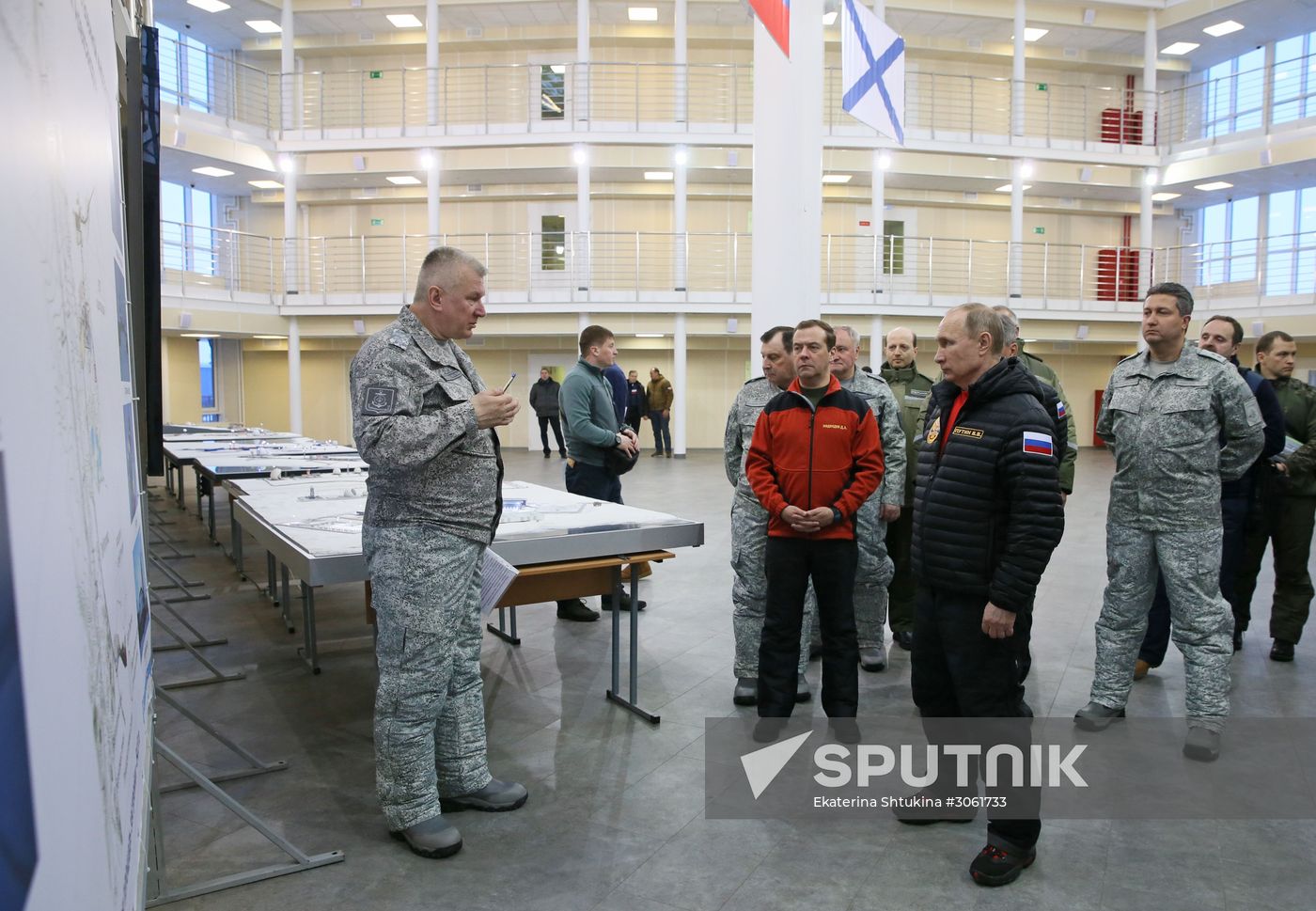 President Vladimir Putin's and Prime Minister Dmitry Medvedev's visit to Northwestern Federal District