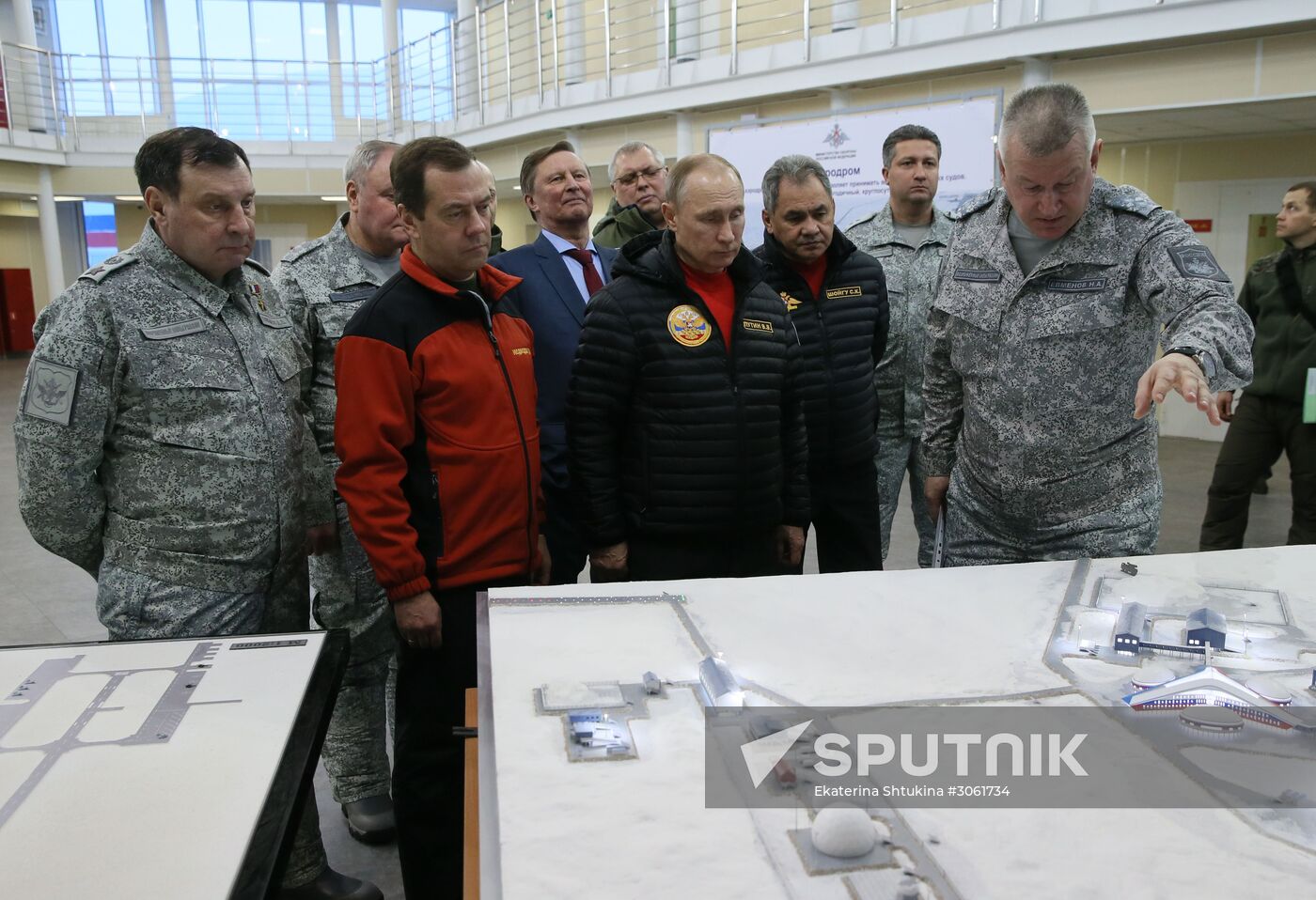 President Vladimir Putin's and Prime Minister Dmitry Medvedev's visit to Northwestern Federal District