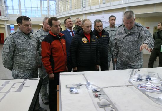 President Vladimir Putin's and Prime Minister Dmitry Medvedev's visit to Northwestern Federal District