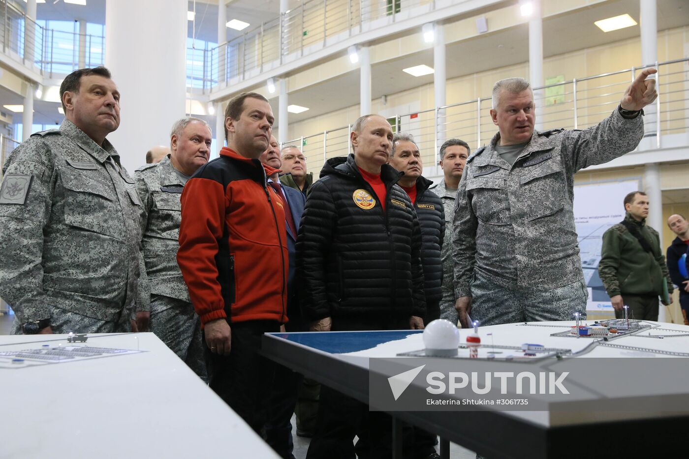 President Vladimir Putin's and Prime Minister Dmitry Medvedev's visit to Northwestern Federal District