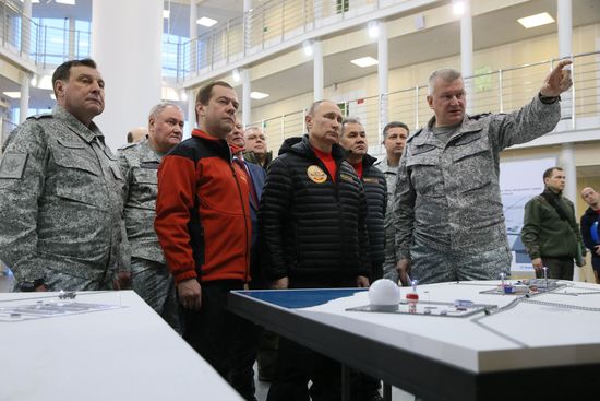 President Vladimir Putin's and Prime Minister Dmitry Medvedev's visit to Northwestern Federal District