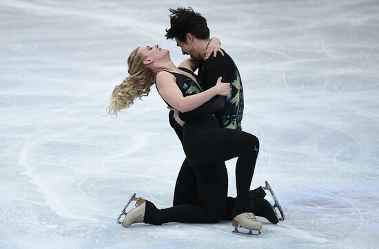 ISU Figure Skating Championships. Ice dance short program