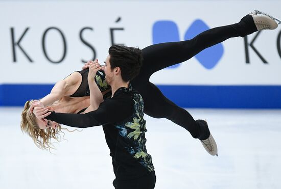 ISU Figure Skating Championships. Ice dance short program