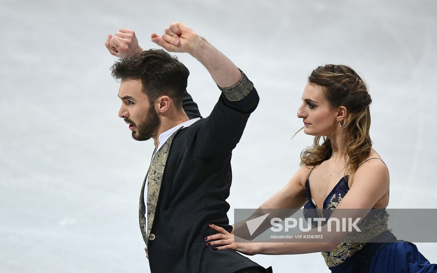 ISU Figure Skating Championships. Ice dance short program