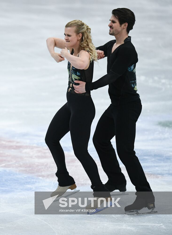 ISU Figure Skating Championships. Ice dance short program