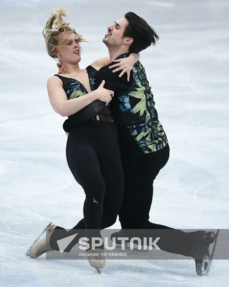 ISU Figure Skating Championships. Ice dance short program