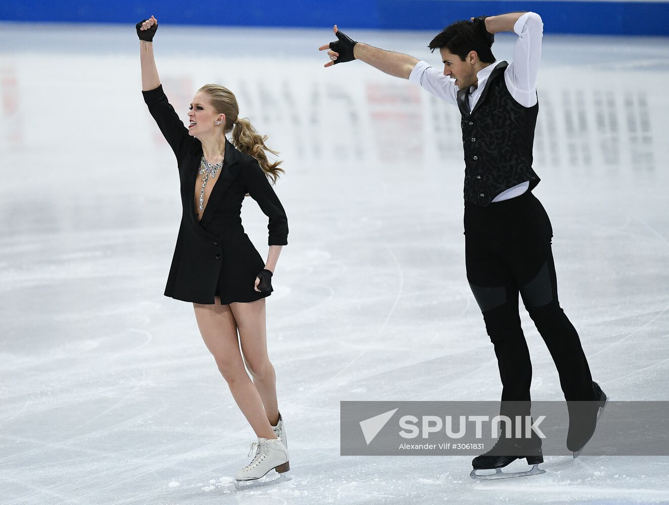 ISU Figure Skating Championships. Ice dance short program